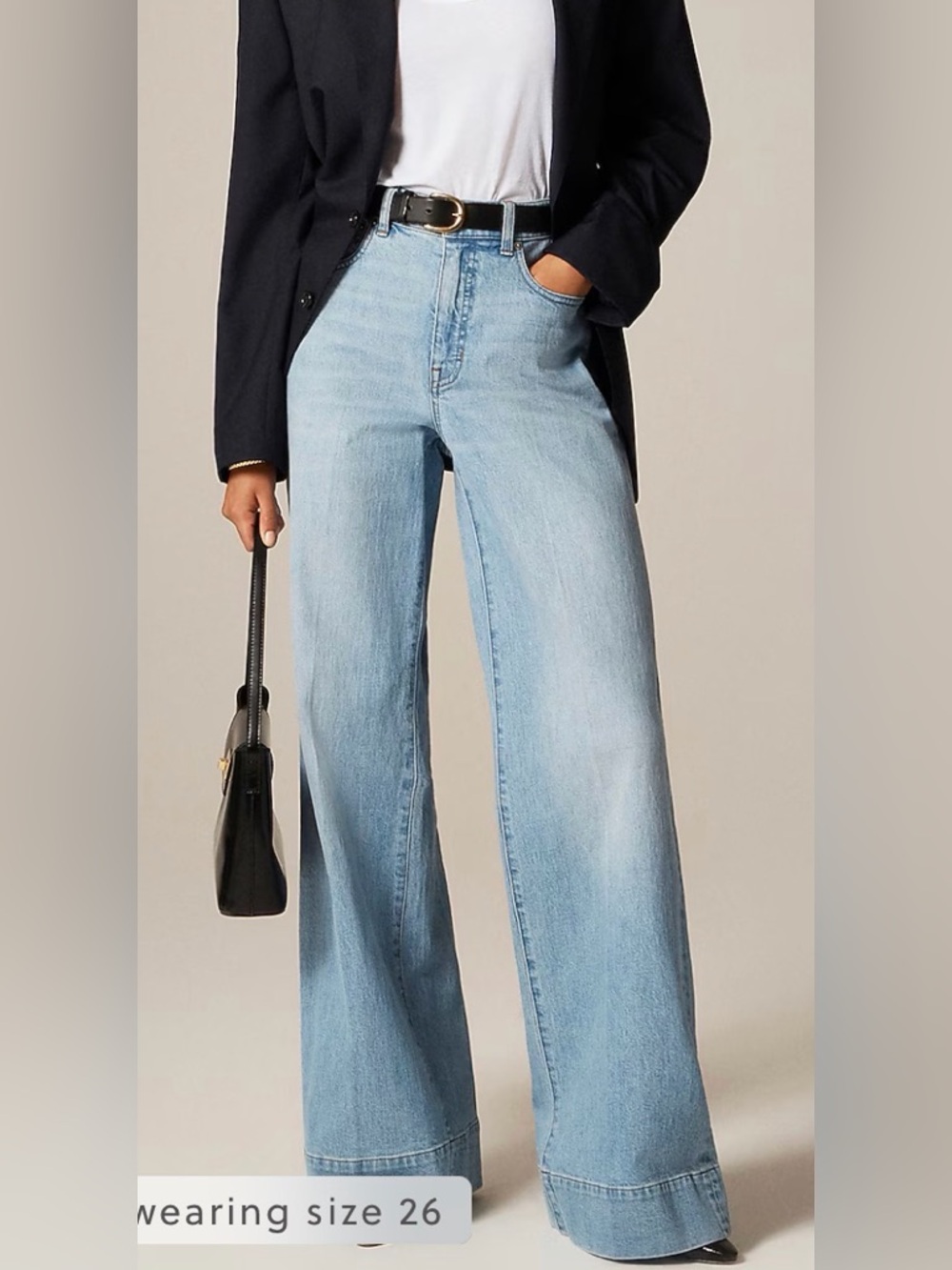 NWT JCrew Denim trouser jean - Picture 2 of 7